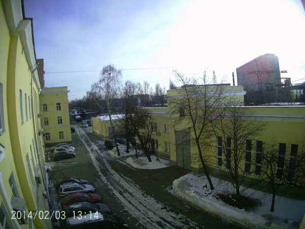 Съемка камерой Eyecam DVR-15 Ultra