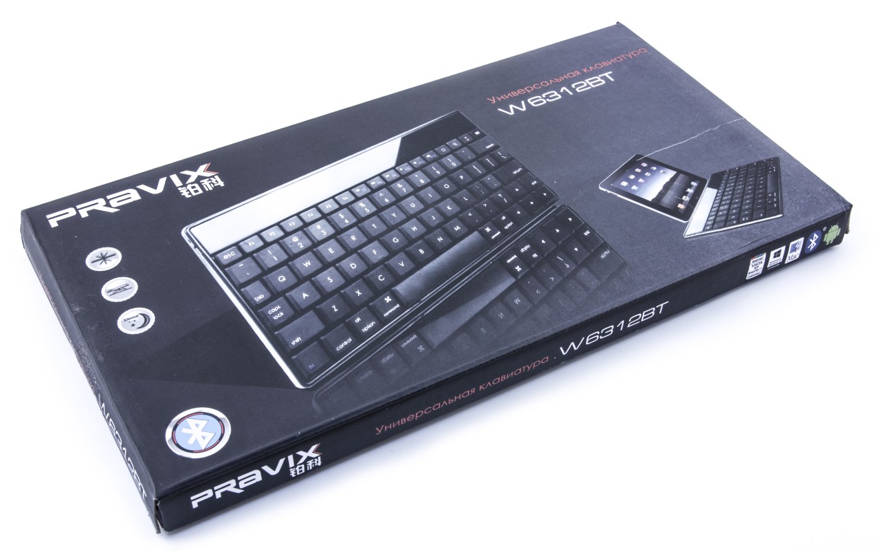 Коробка клавиатуры Pravix W6312BT