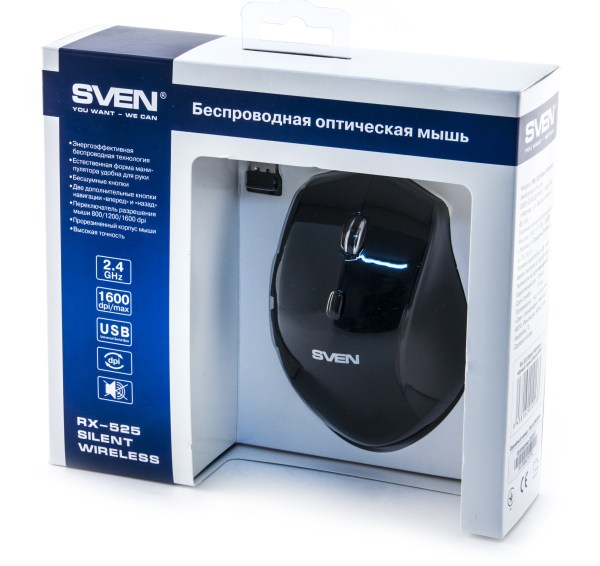 Мышь Sven RX-500