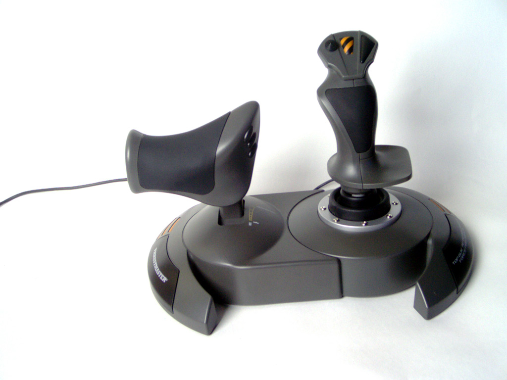  Thrustmaster Top Gun Afterburner FFB Joystick (2969050) : Video  Games