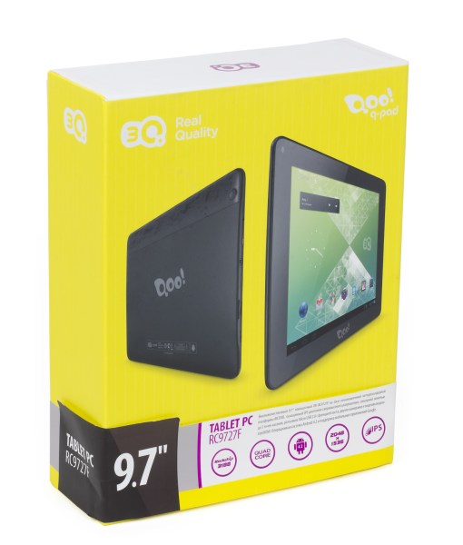 Коробка планшета 3Q RC9727F