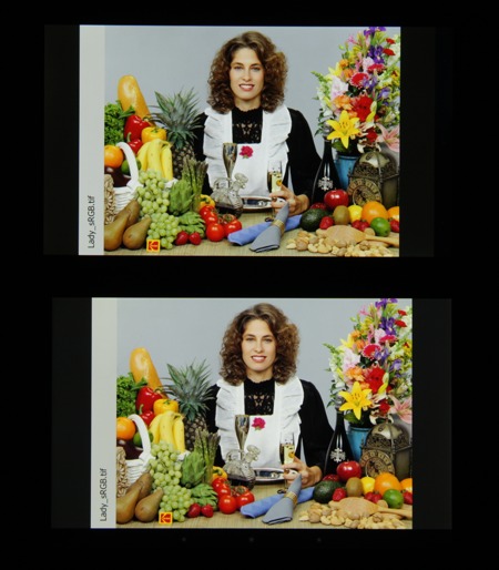 Обзор планшета Acer Iconia Talk S. Тестирование дисплея