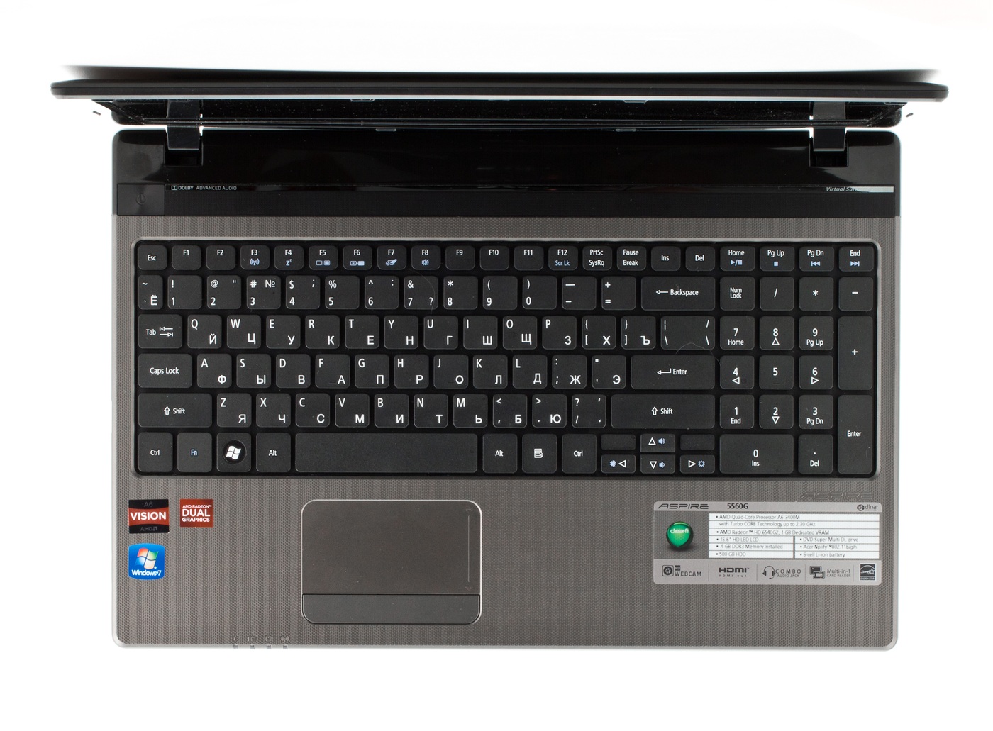 Ноутбук Acer Aspire 5560g Цена