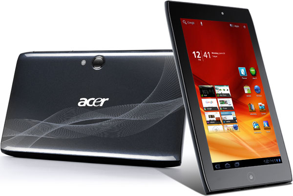 Внешний вид планшета Acer Iconia Tab A100