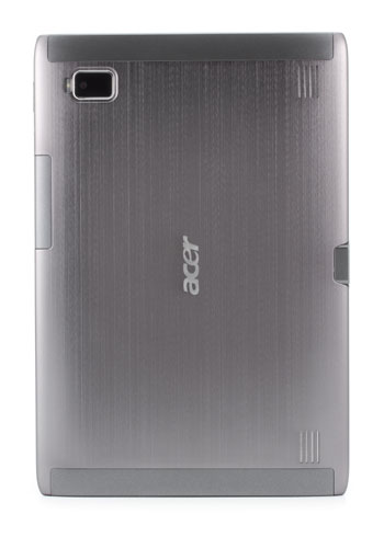 Вид тыловой части планшета Acer Iconia Tab A500