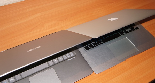 Сравнение Acer Aspire S3 с MacBook Air