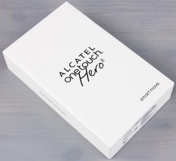 Коробка планшета Alcatel OneTouch Hero 8