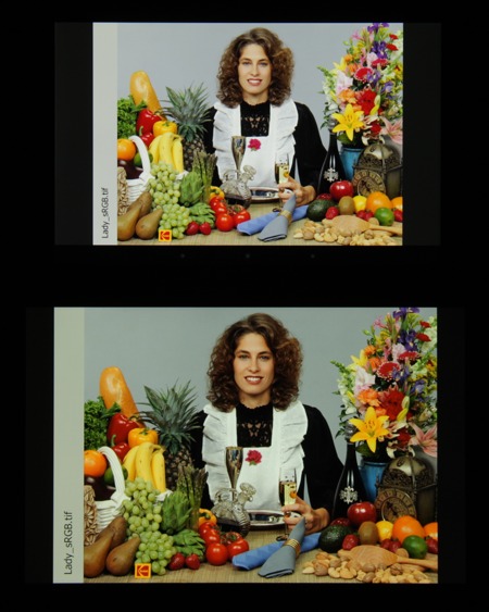 Обзор планшета Alcatel Hero 8. Тестирование дисплея