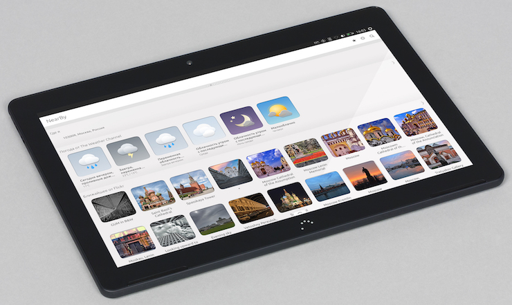 Дизайн планшета BQ Aquaris M10 Ubuntu Edition