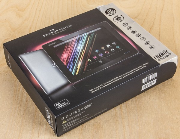 Коробка планшета Energy Sistem i10 Quad SuperHD