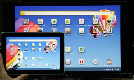 Обзор планшета Huawei MediaPad10 Link+ 3G. Тестирование дисплея