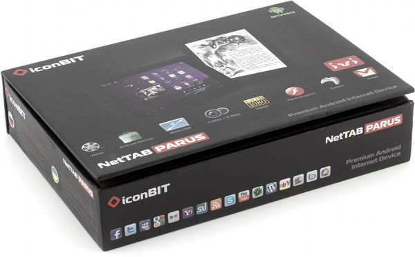 Коробка планшета iconBIT NetTAB Parus