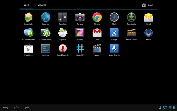 Android 4.1 на планшете iconBIT NetTAB Thor