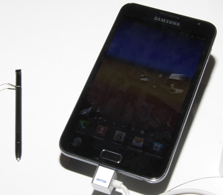 IFA 2011, Samsung Galaxy Note