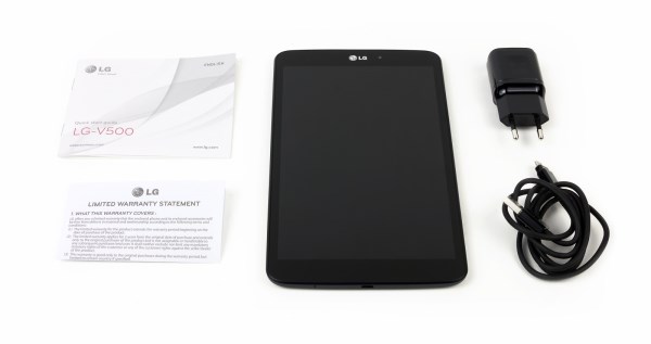 Комплектация планшета LG G Pad 8.3