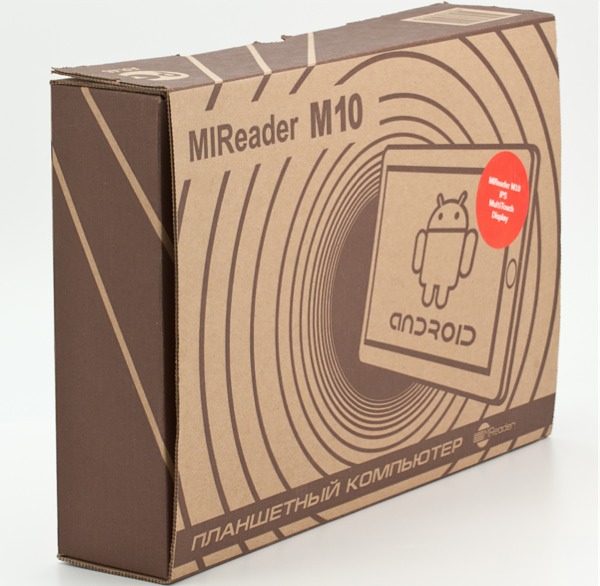 Коробка планшета MIReader M10