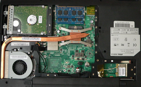 Ноутбук MSI CR670