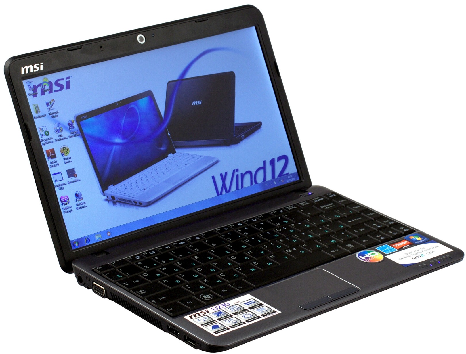 Ноутбук MSI wind12 u230