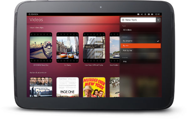 Ubuntu Touch OS на Google Nexus 10