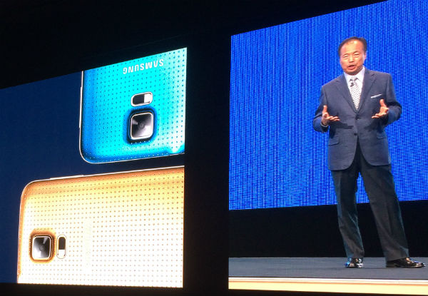 JK Shin на презентации Samsung Unpacked