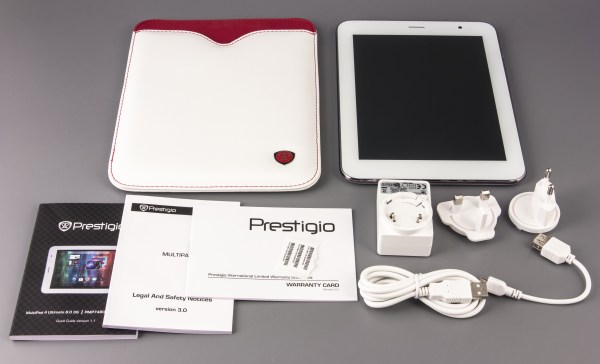 Комплектация планшета Prestigio MultiPad 4 Ultimate 8.0 3G