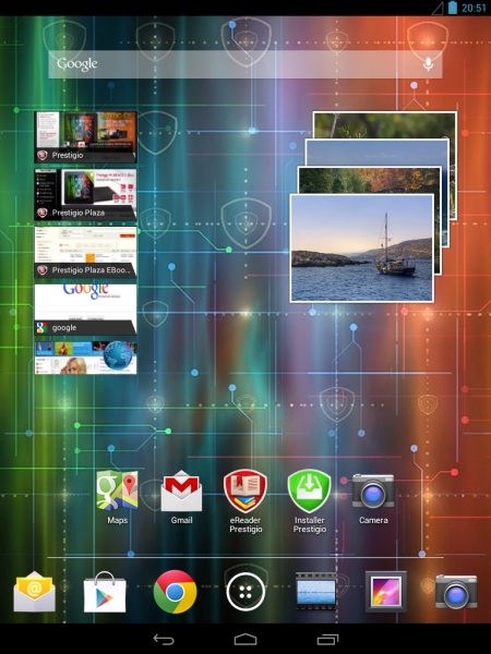 Операционная система планшета Prestigio MultiPad 4 Ultimate 8.0 3G