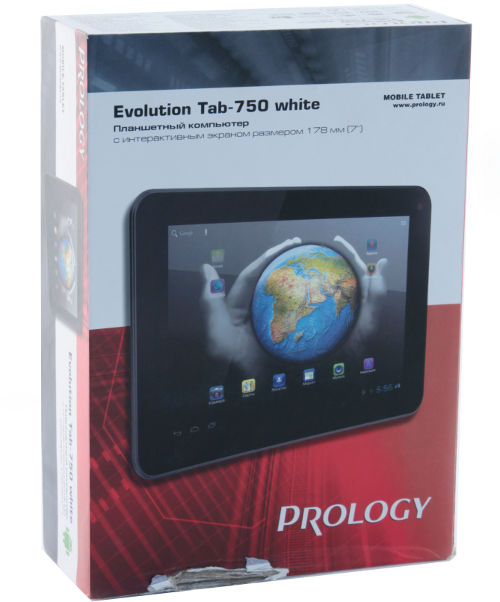 Коробка планшета Prology Evolution Tab-750