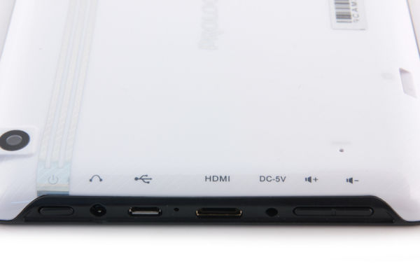 Вид левой грани планшета Prology Evolution Tab-750