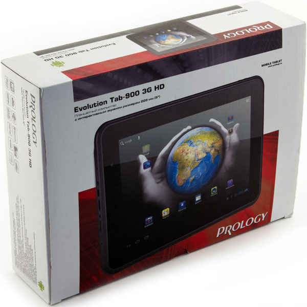 Коробка планшета Prology Evolution Tab-900 3G HD