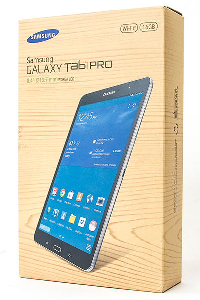 Коробка планшета Samsung Galaxy Tab Pro 8.4