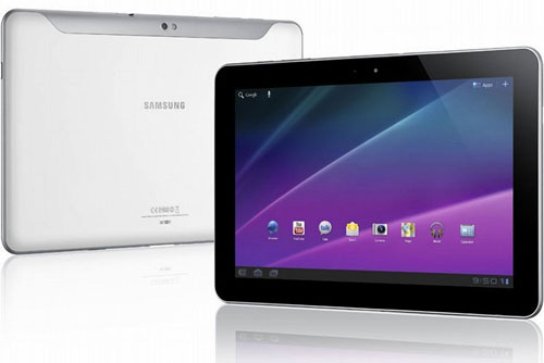 Внешний вид планшета Samsung Galaxy Tab 10.1