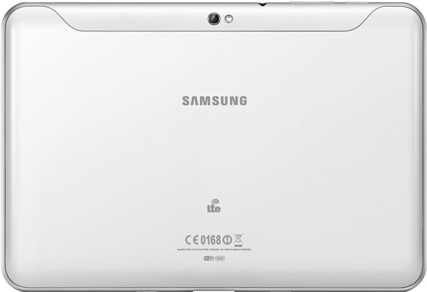 Задняя сторона планшета Samsung Galaxy Tab 8.9 LTE