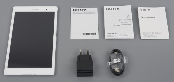 Коробка планшета Sony Xperia Z3 Tablet Compact