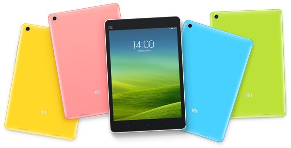 Расцветки планшета Xiaomi MiPad