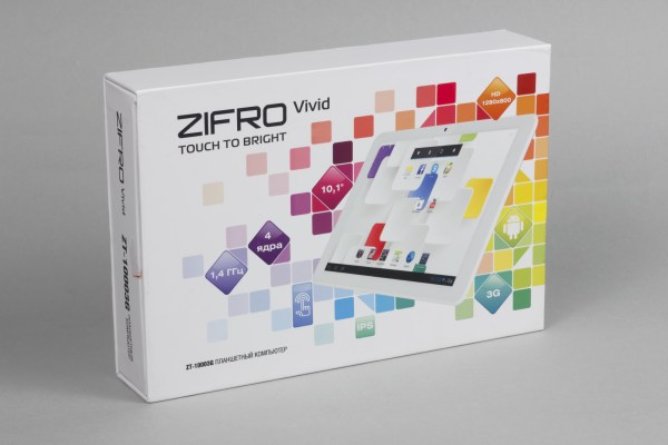 Коробка с планшетом Zifro Z10003G