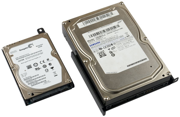 Контейнер и cалазки для дисков