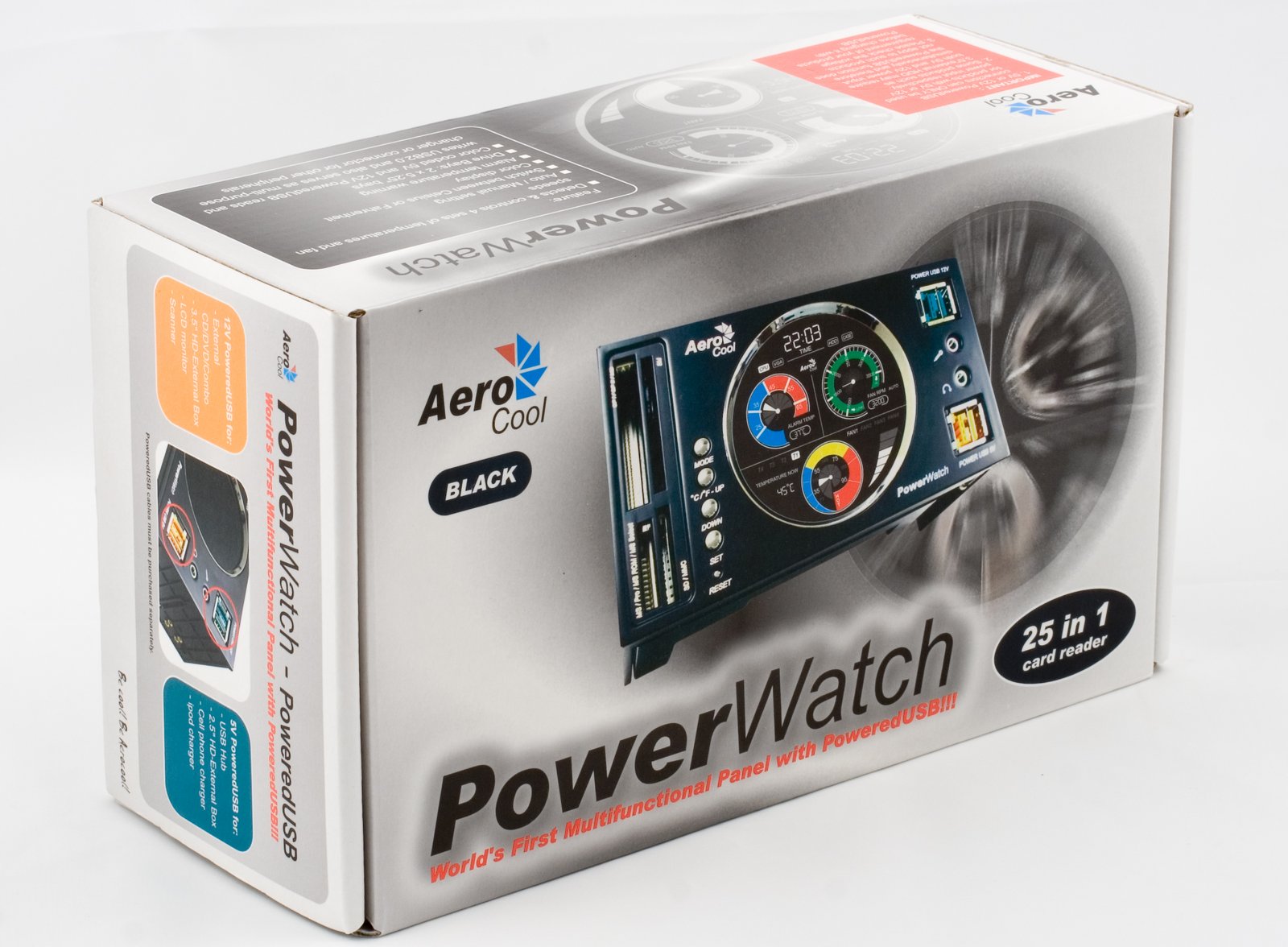 Обзор многофункциональной панели AeroCool PowerWatch