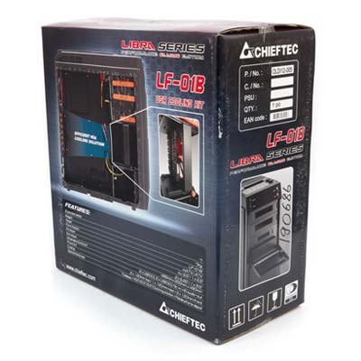 Корпус Chieftec LF-01B, упаковка