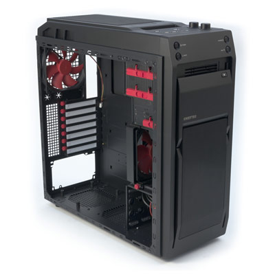 Корпус Chieftec LF-01B, вид изнутри