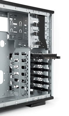 Chieftec SH-01B-B-B: корзина с дисками