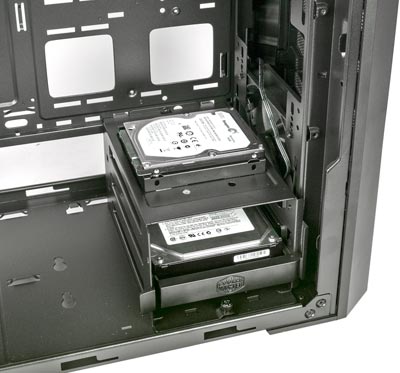 Крепление накопителей