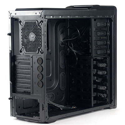 Вид изнутри Corsair Carbide 400R