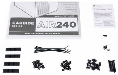 Комплектация Corsair Carbide Air 240