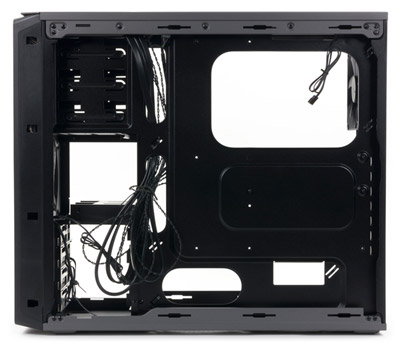 Вид на шасси справа