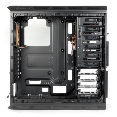 Корпус Cougar Evolution (Ascot 6GR1), шасси, вид слева