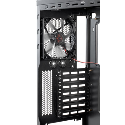 Вентилятор на задней стенке