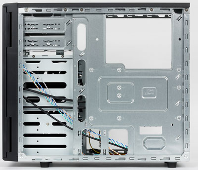 Вид на шасси справа