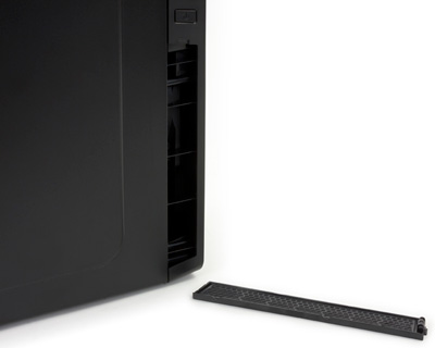 SilverStone PS09, вентиляция и кнопка Power