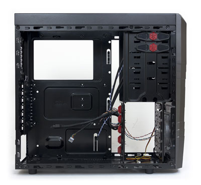 SilverStone SST-RL01, вид изнутри слева