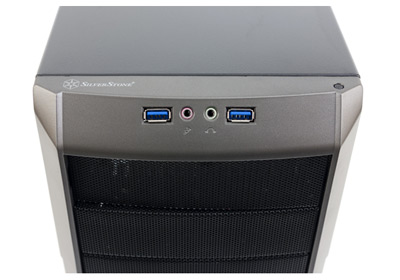 SilverStone SST-RL01, органы управления и внешние порты